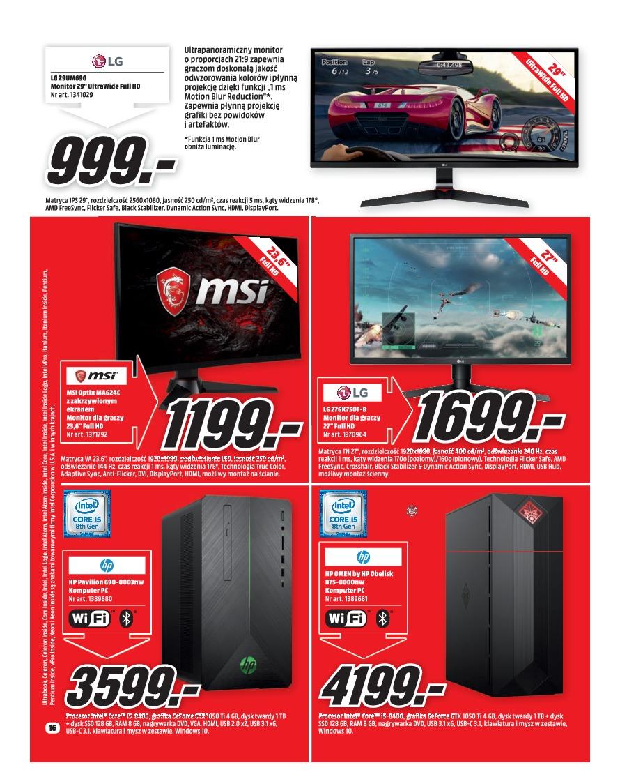 Gazetka promocyjna Media Markt str. 16