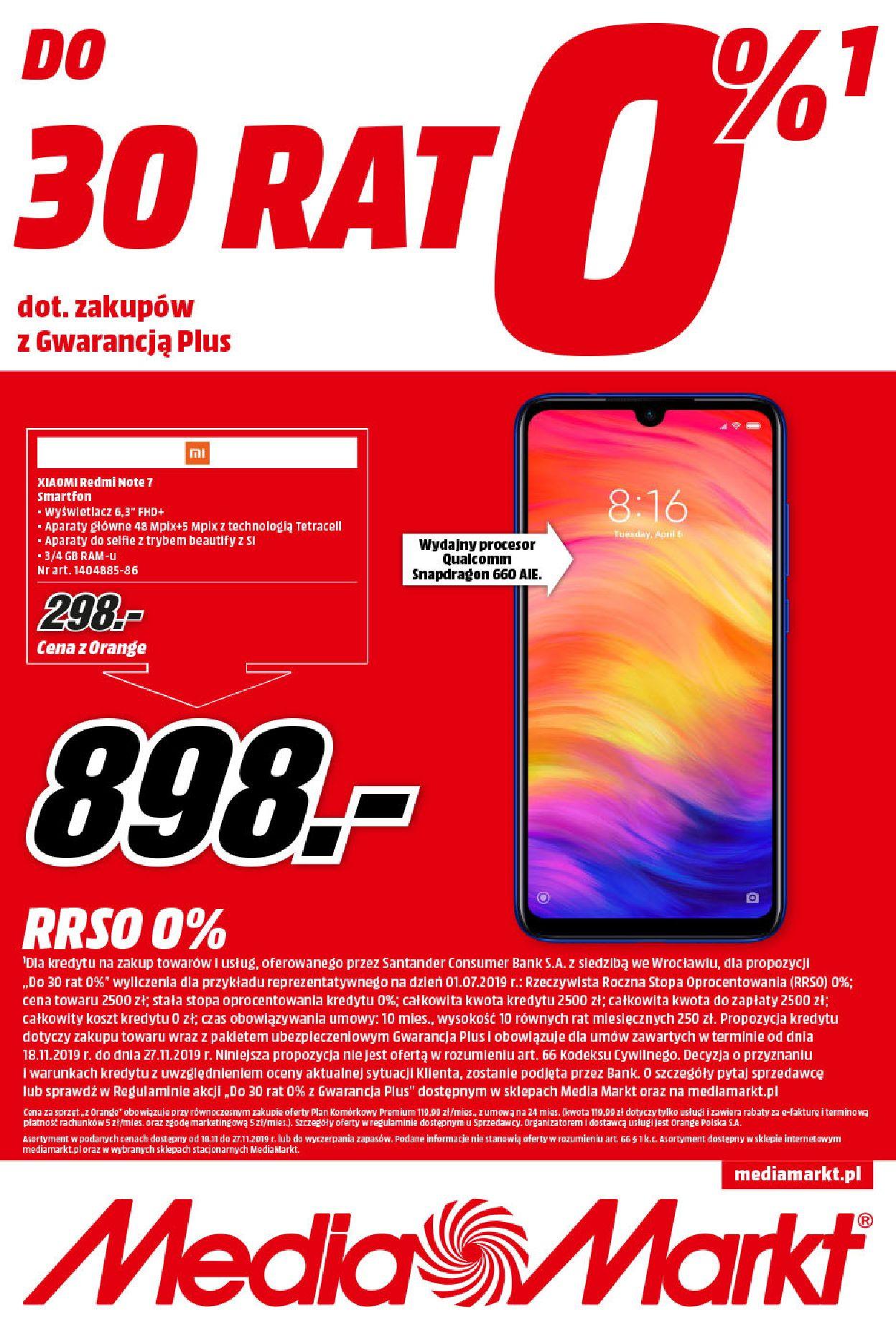 Gazetka promocyjna Media Markt str. 1