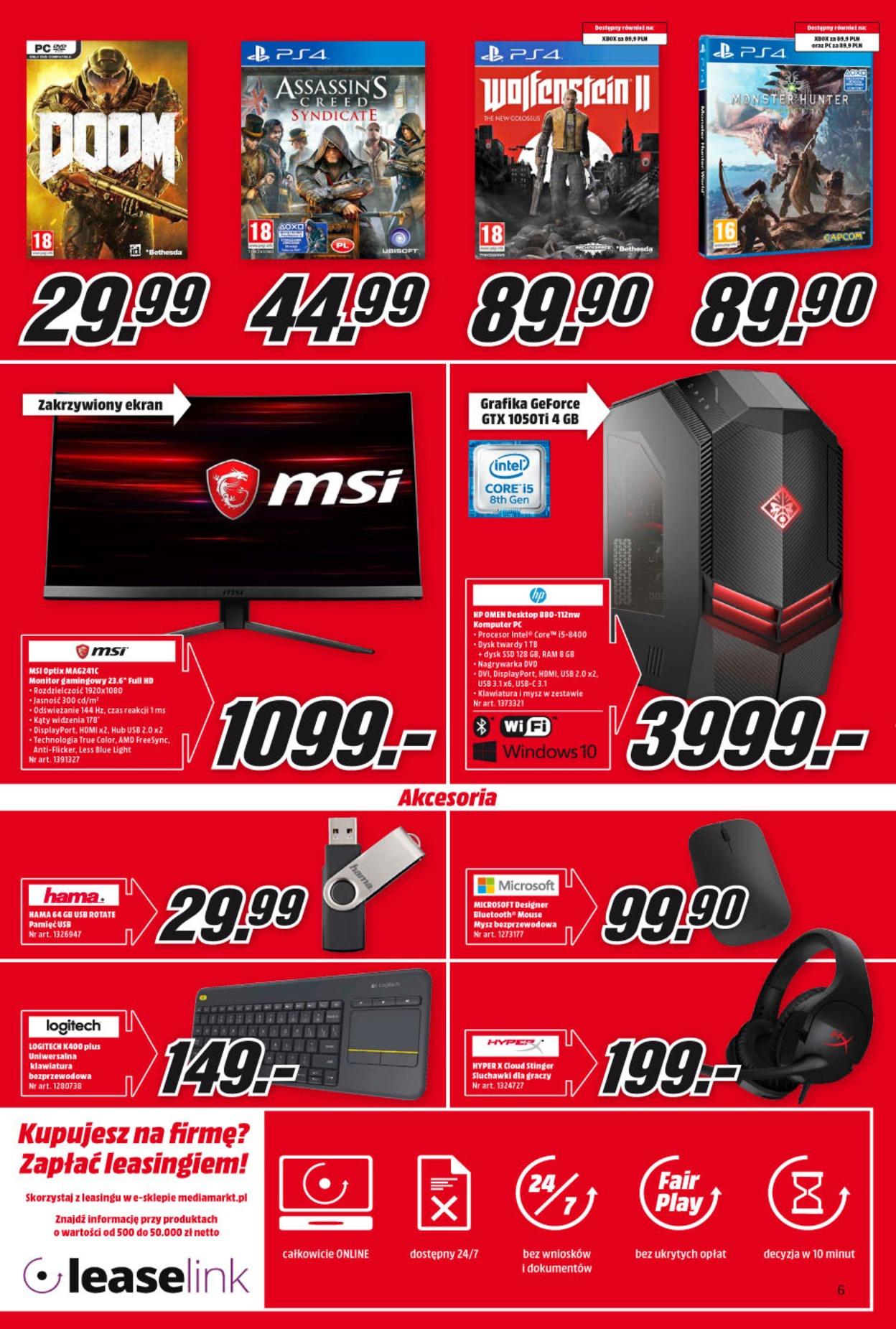 Gazetka promocyjna Media Markt str. 6