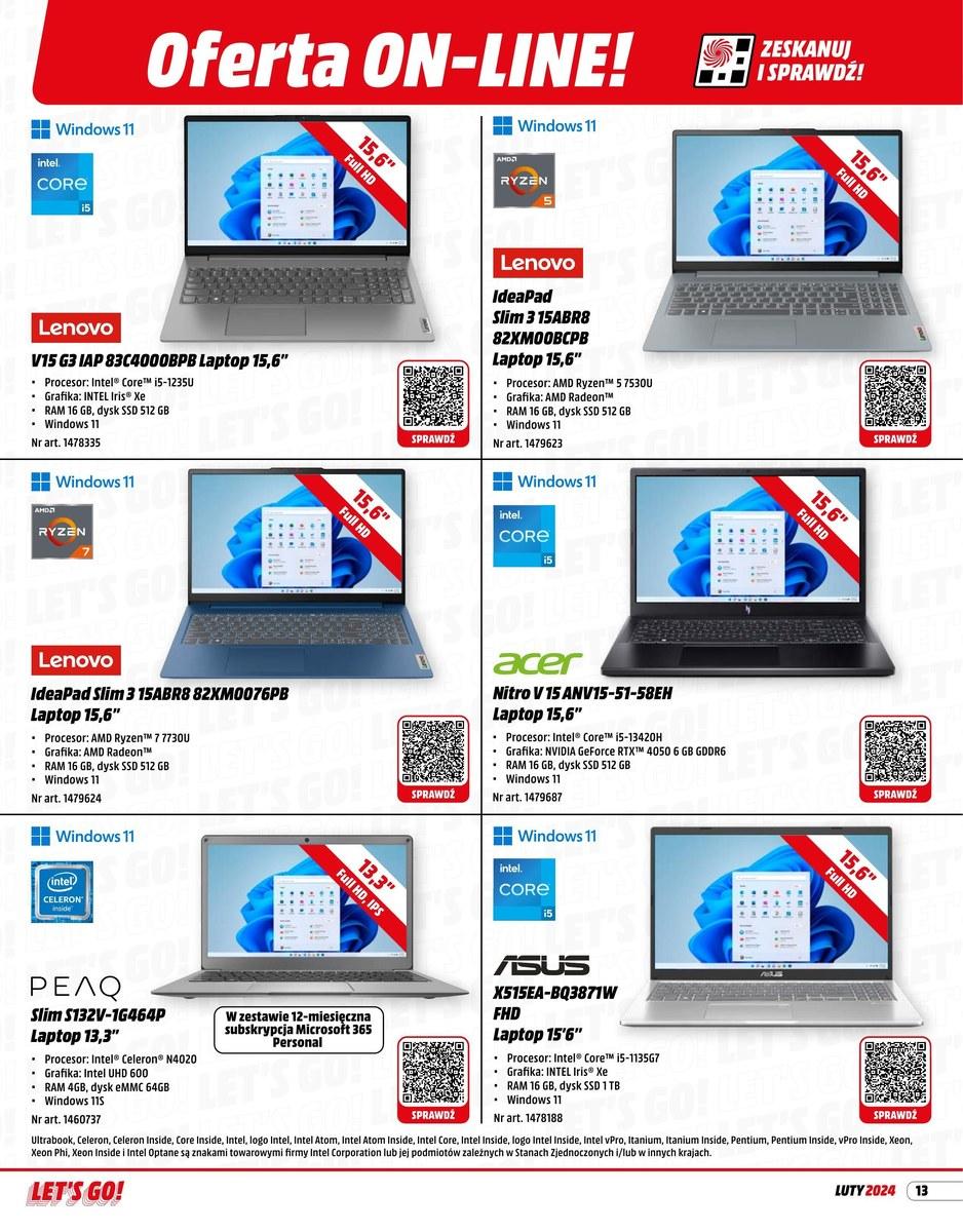 Gazetka promocyjna Media Markt str. 13