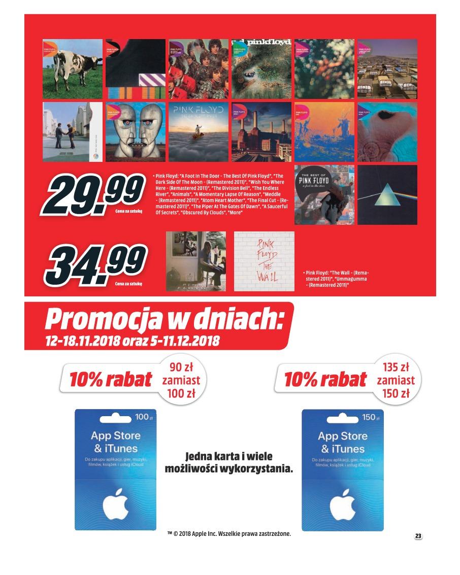 Gazetka promocyjna Media Markt str. 23