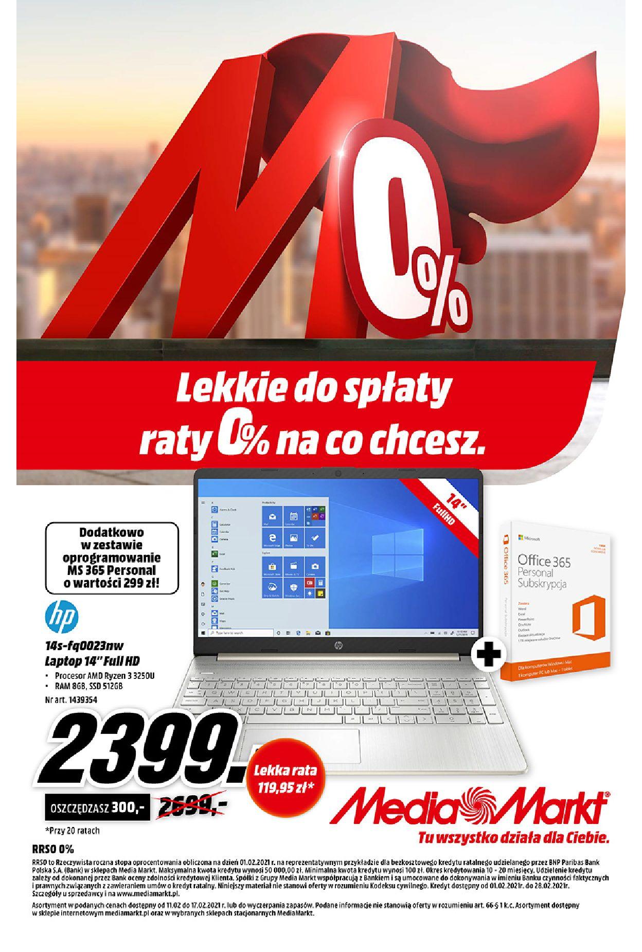 Gazetka promocyjna Media Markt str. 1