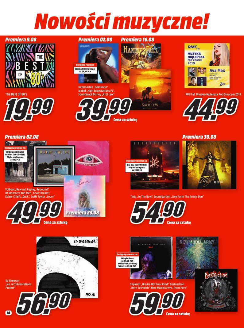 Gazetka promocyjna Media Markt str. 14