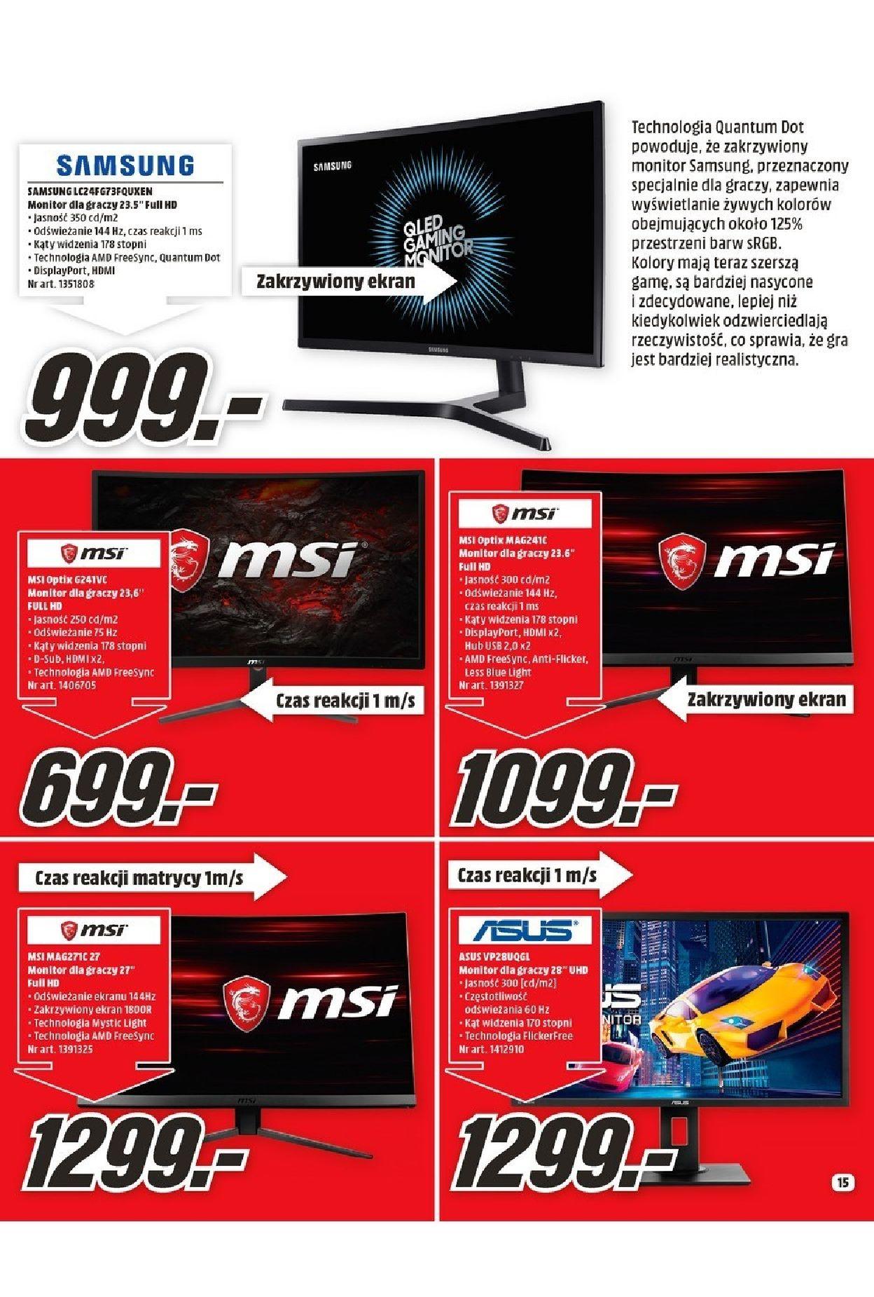 Gazetka promocyjna Media Markt str. 15