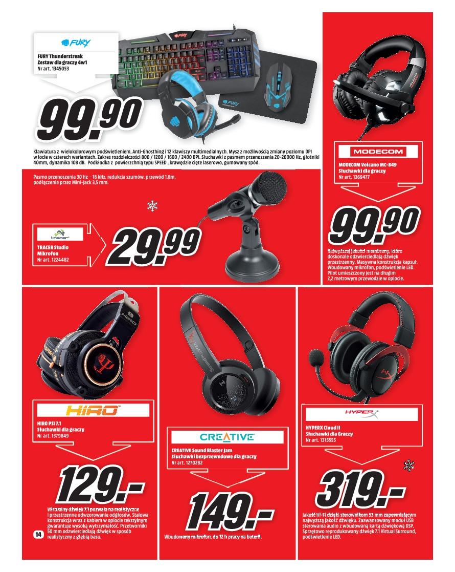 Gazetka promocyjna Media Markt str. 14