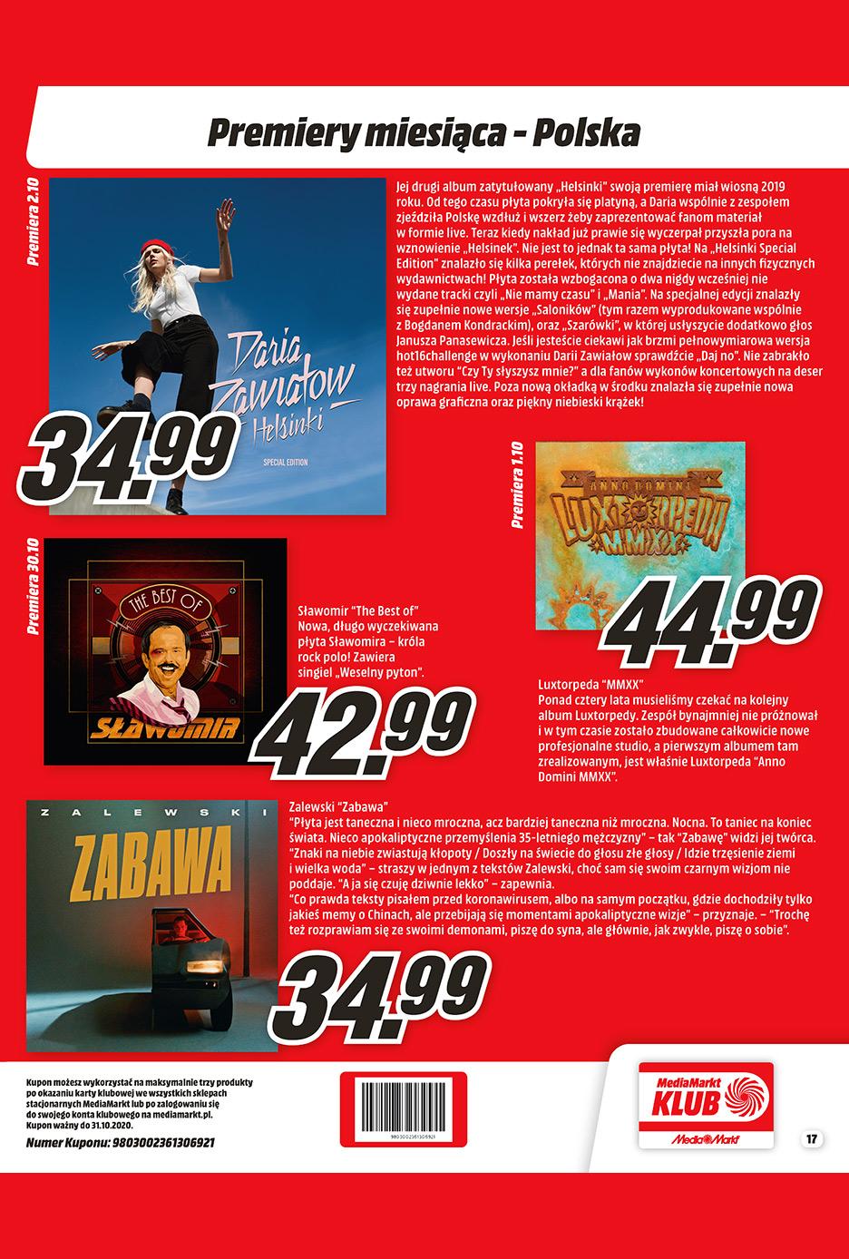 Gazetka promocyjna Media Markt str. 17