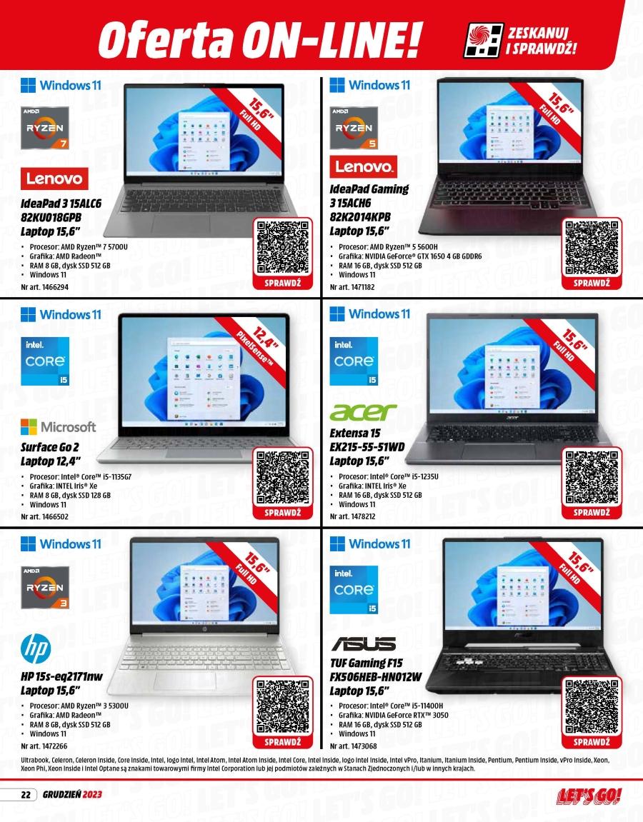 Gazetka promocyjna Media Markt str. 22