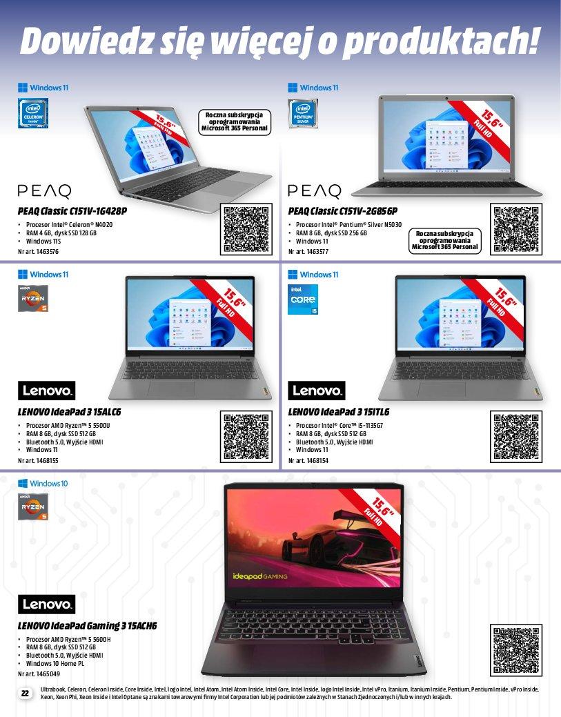 Gazetka promocyjna Media Markt str. 22