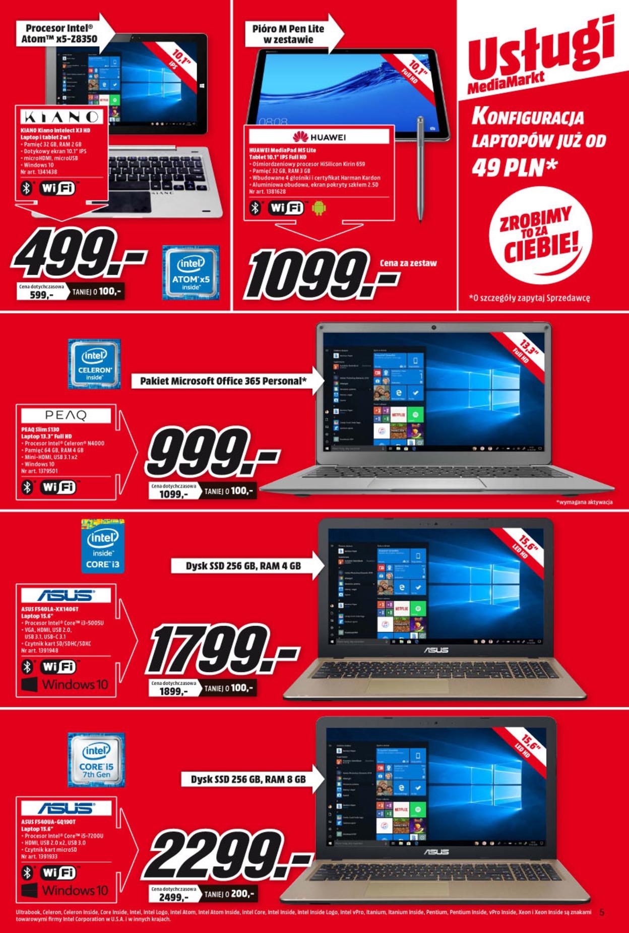 Gazetka promocyjna Media Markt str. 5