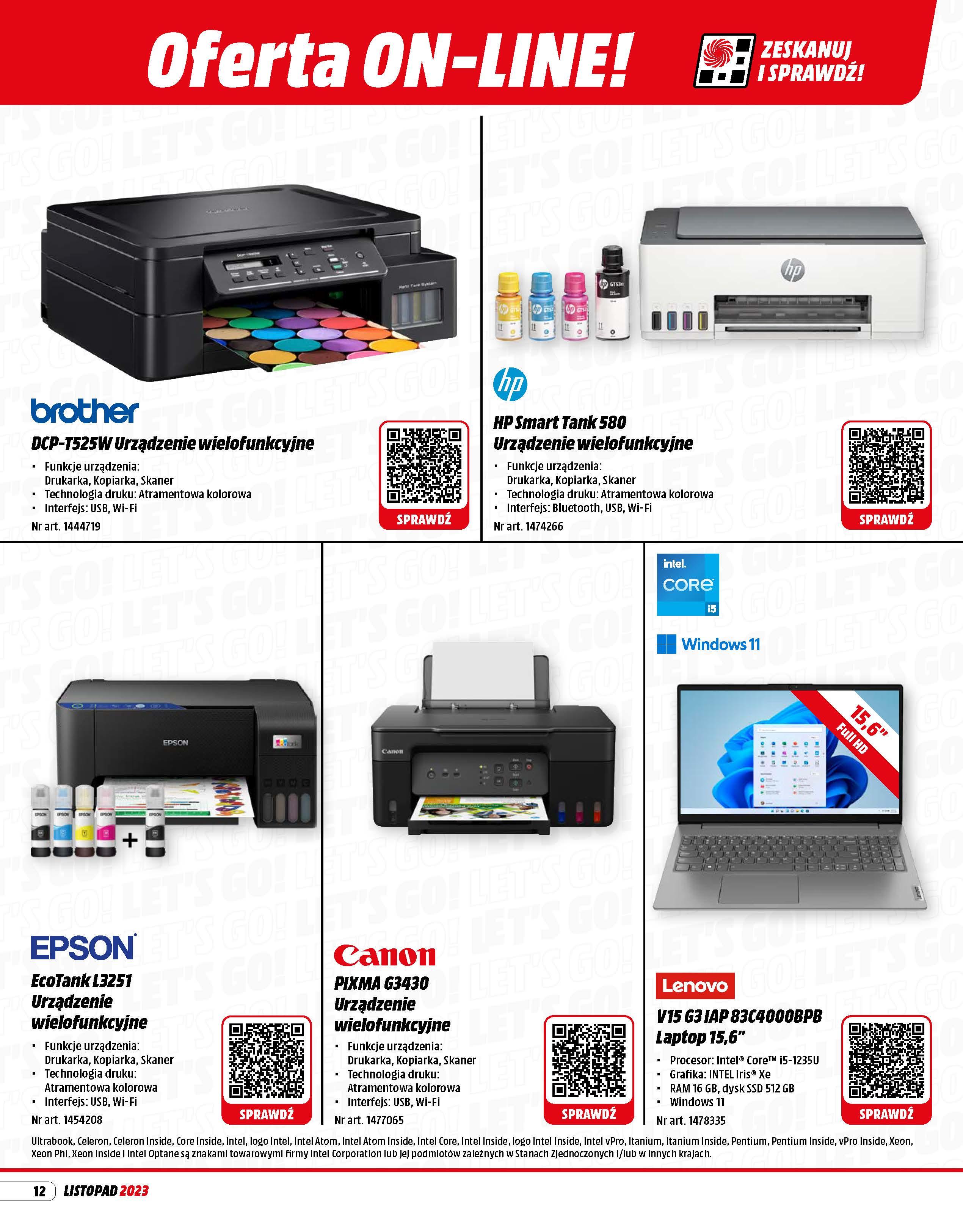 Gazetka promocyjna Media Markt str. 12