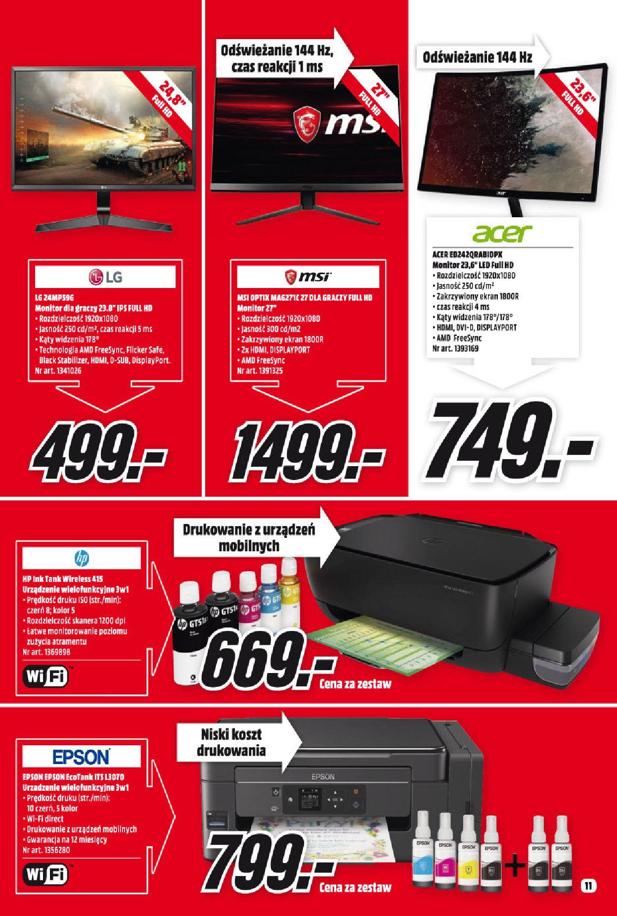 Gazetka promocyjna Media Markt str. 11
