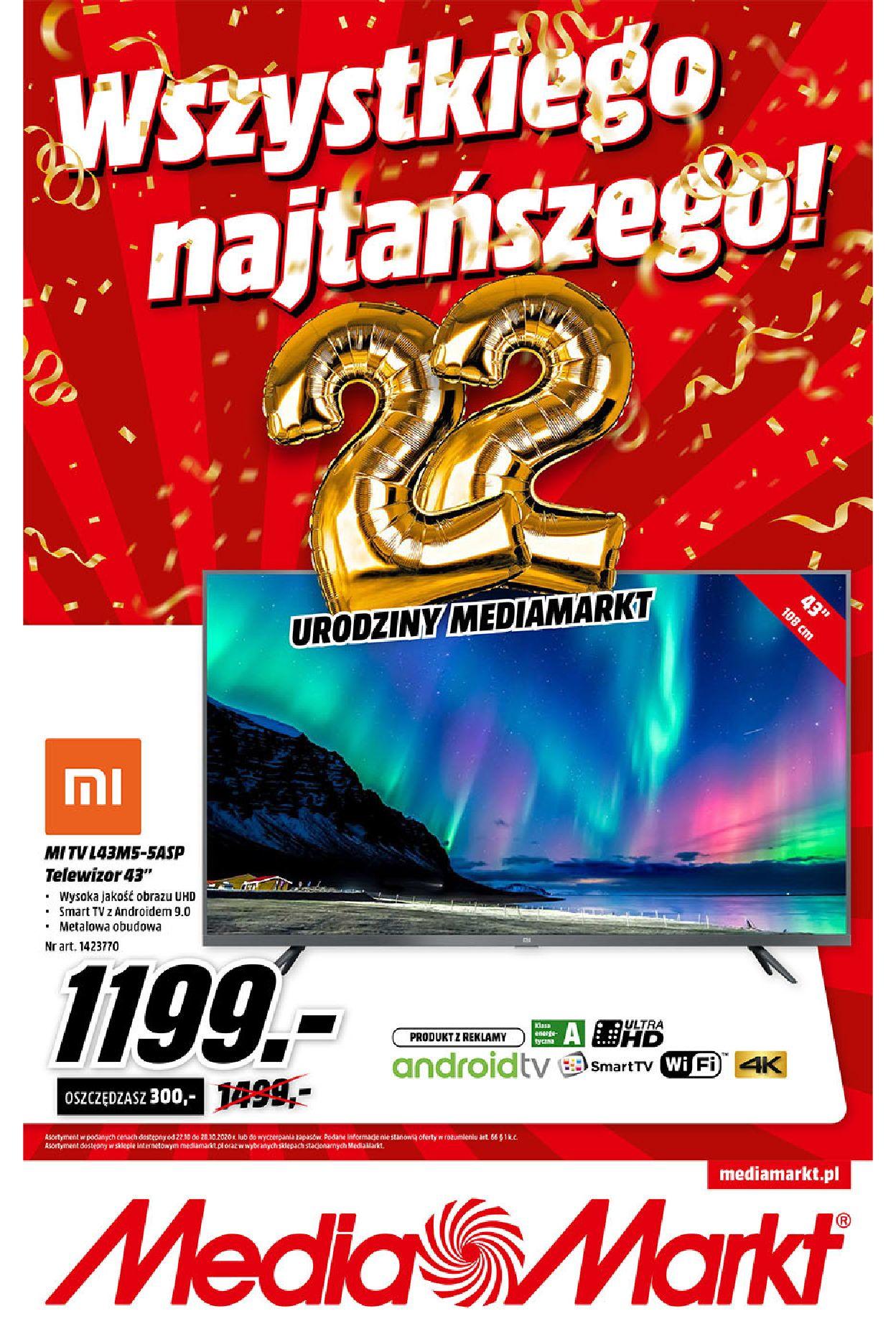 Gazetka promocyjna Media Markt str. 1