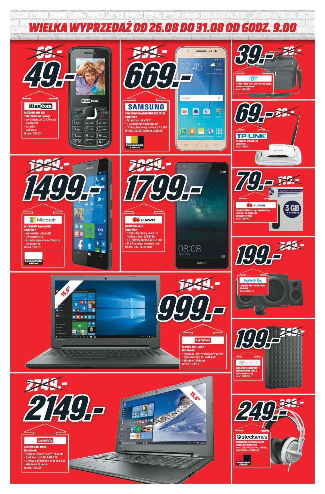 Gazetka promocyjna Media Markt str. 7