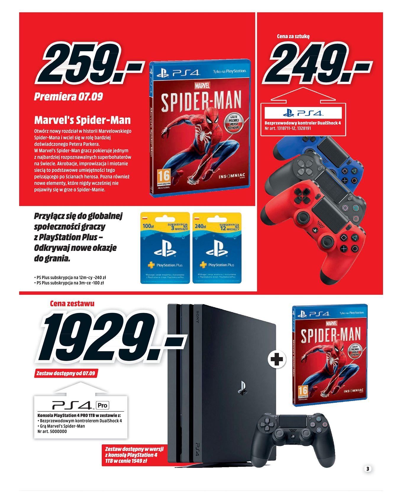 Gazetka promocyjna Media Markt str. 3