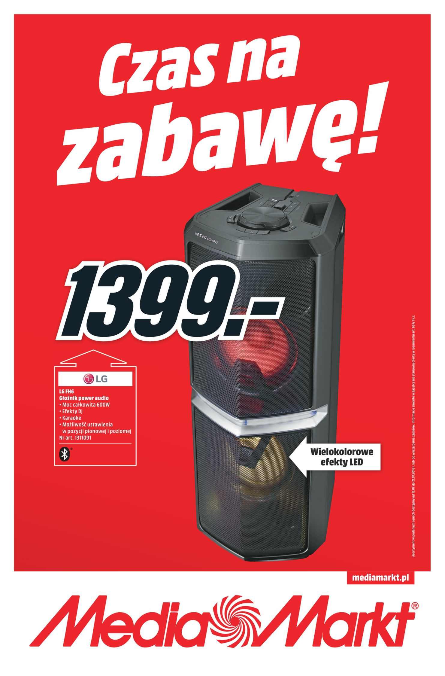 Gazetka promocyjna Media Markt str. 1