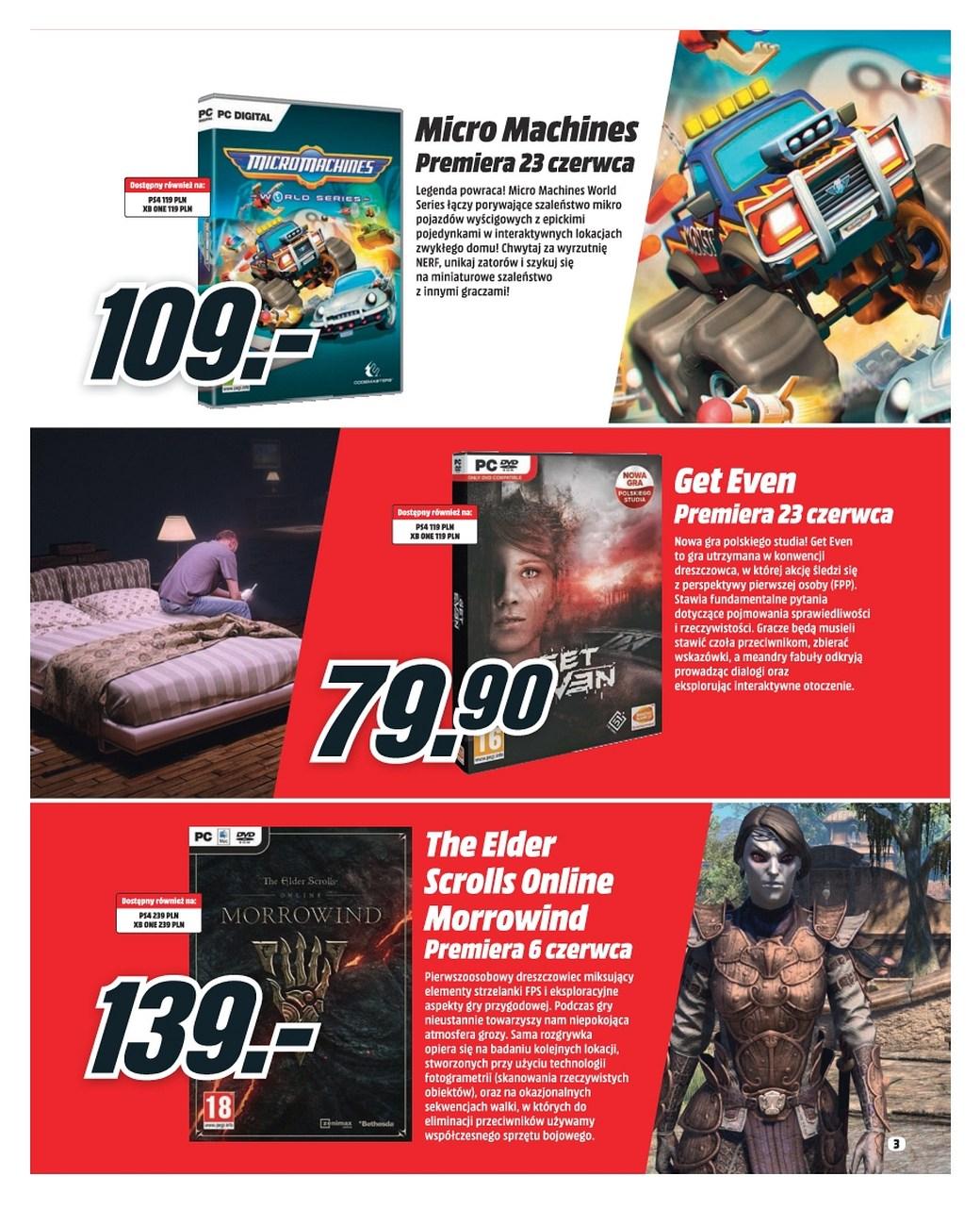 Gazetka promocyjna Media Markt str. 3