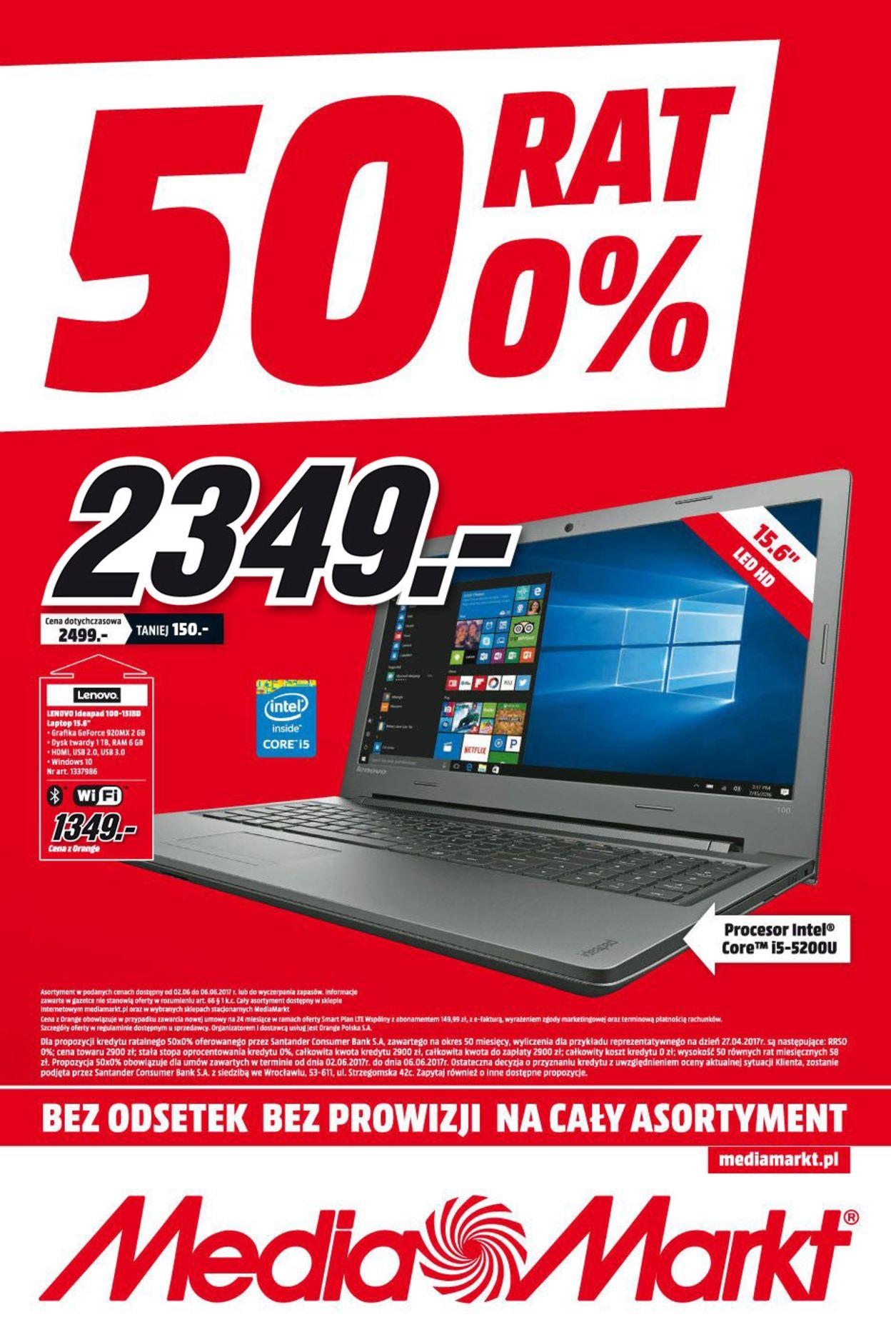 Gazetka promocyjna Media Markt str. 1